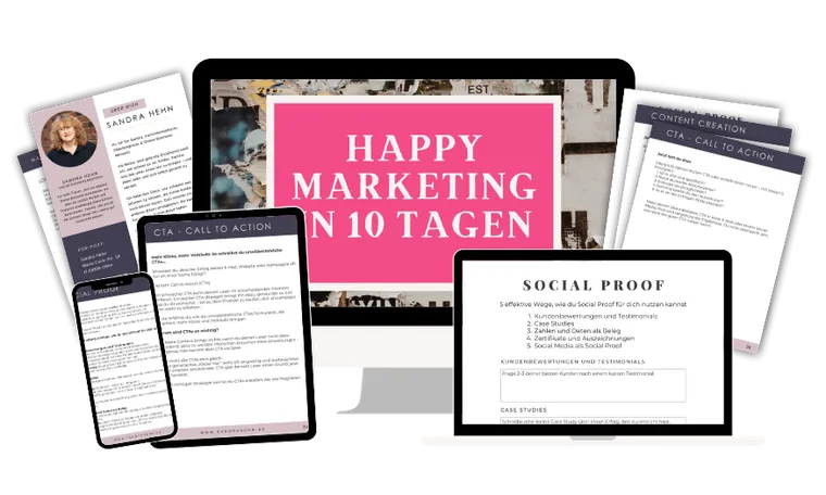 Happy Marketing in 10 Tagen